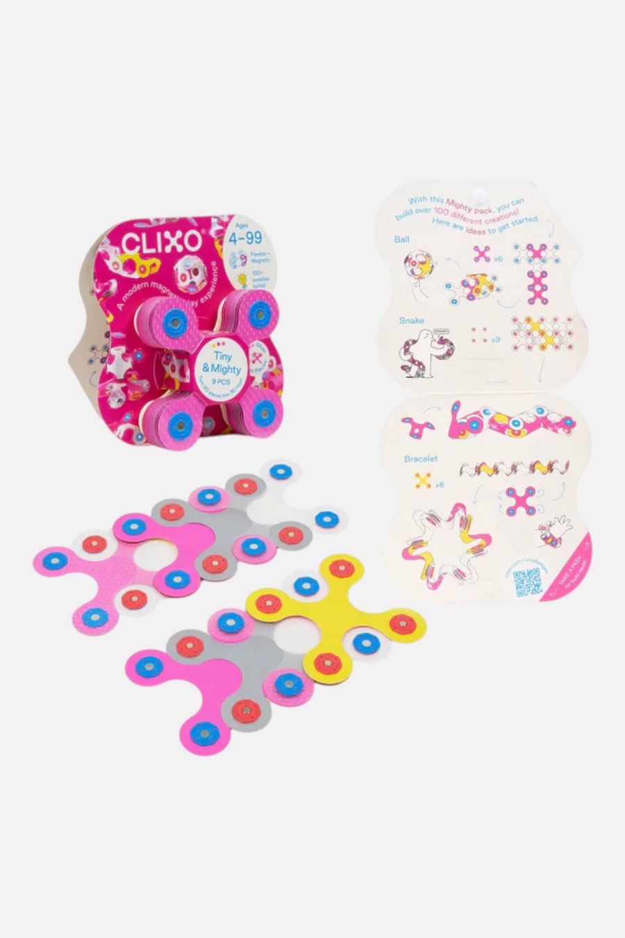 Clixo Tiny & Mighty Sparkle Magnetic Toy