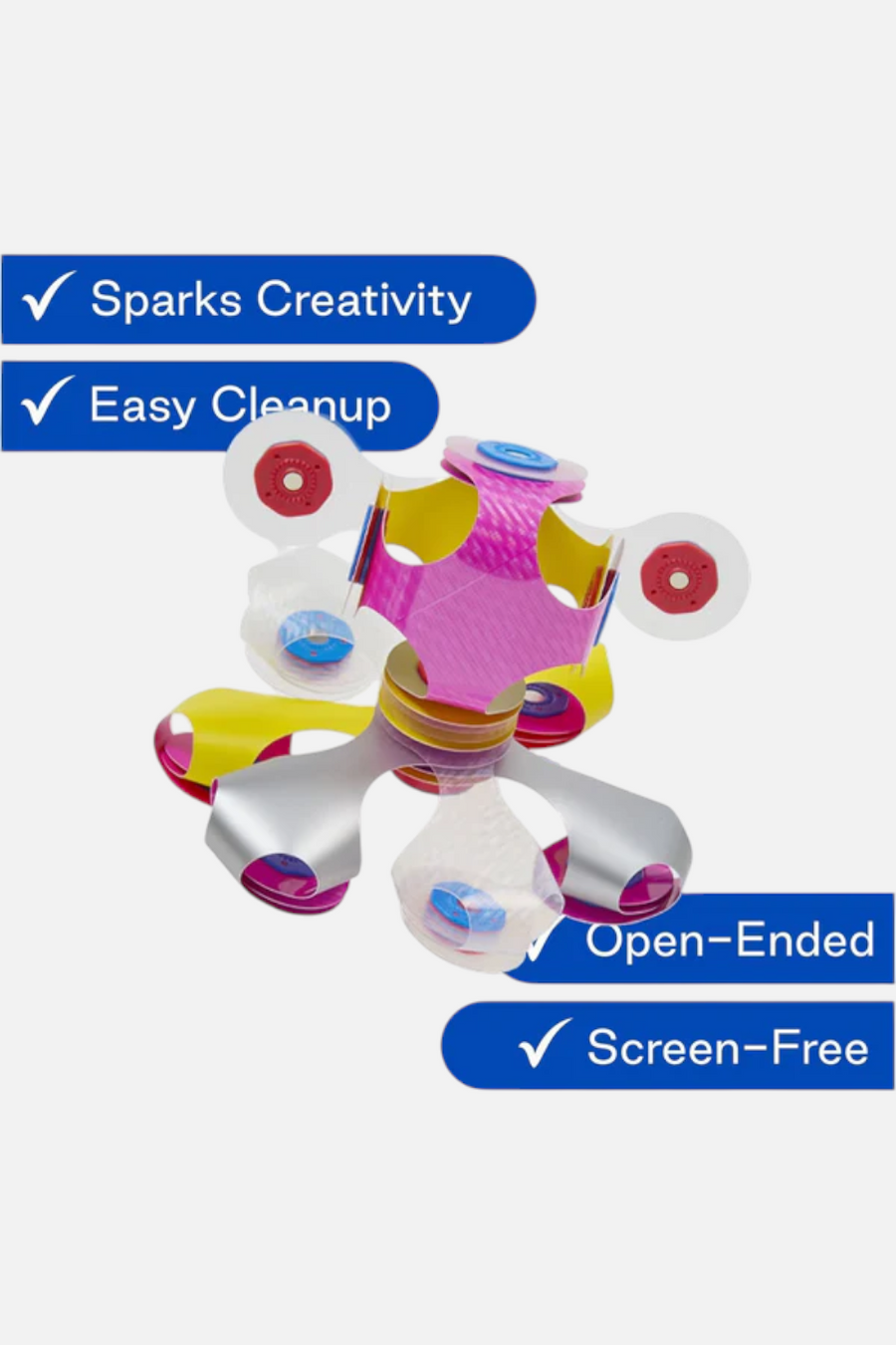 Clixo Tiny & Mighty Sparkle Magnetic Toy