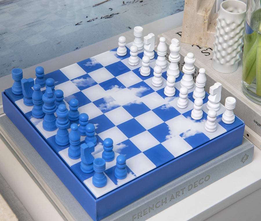 Printworks Clouds Chess Set Game