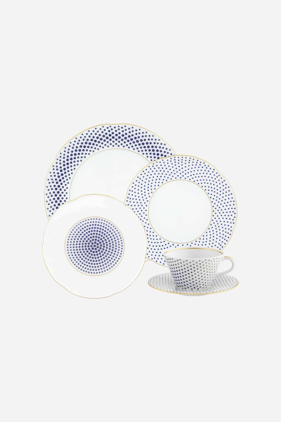 Vista Alegre Constellation D'or 5 Piece Plate Setting