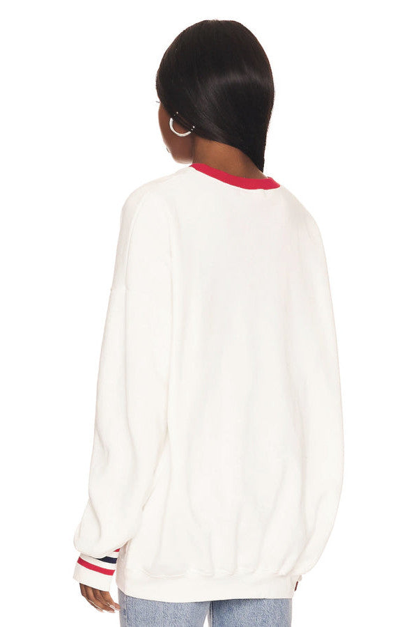 Laundry Room Coors Light 1980 Jump Jumper in White / Red