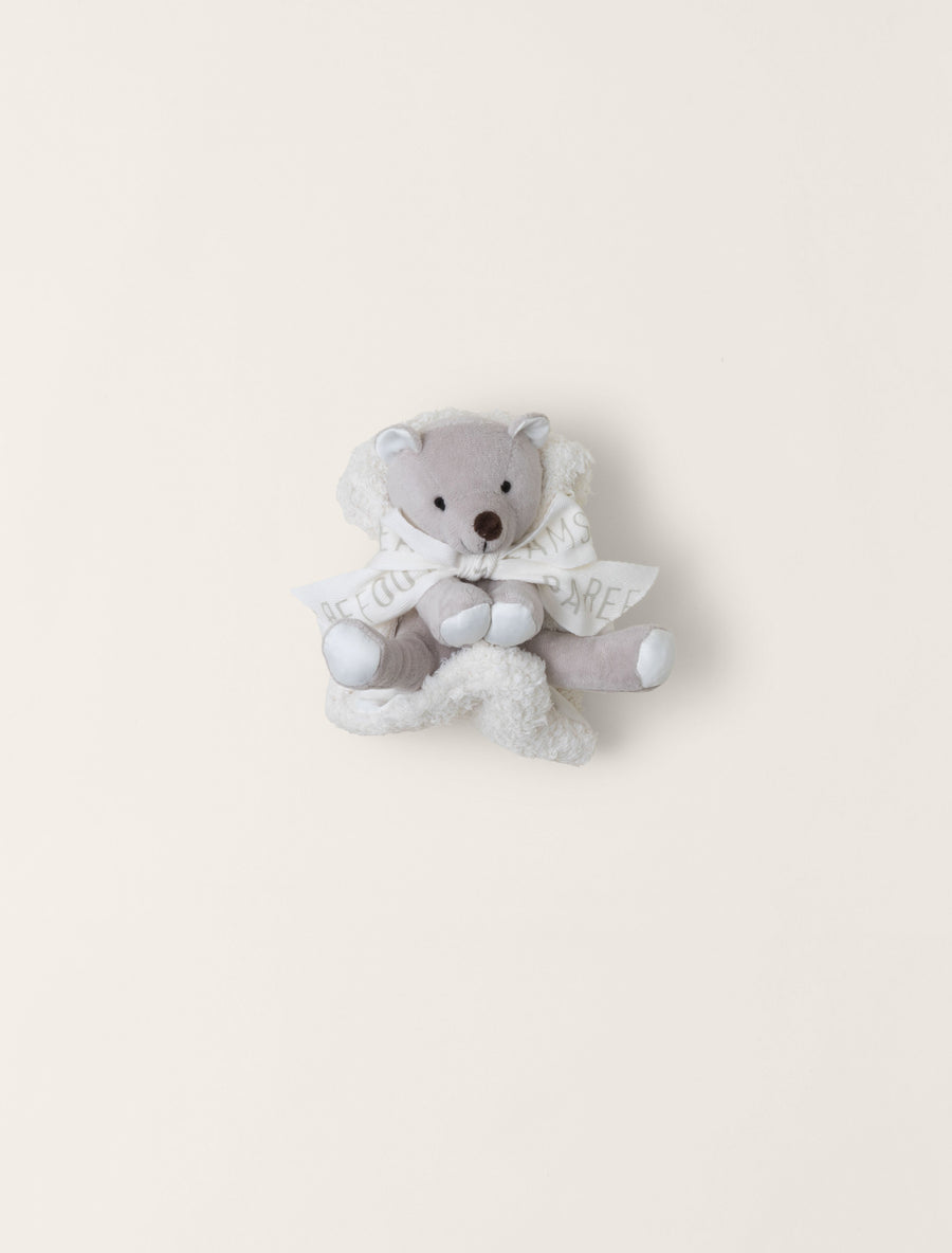 Barefoot Dreams CozyChic Barefoot Buddie in Cream Bear