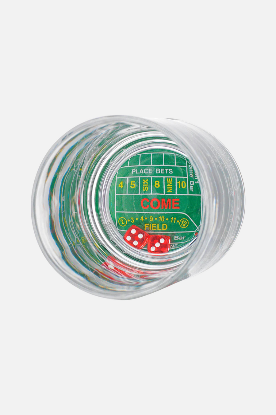 Godinger Craps Shoot Double Old Fashion Set of 2
