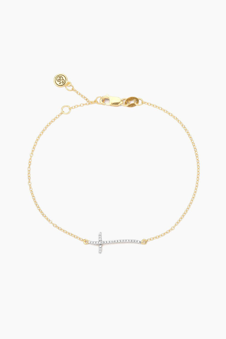 Ella Stein Criss Cross Bracelet in Gold