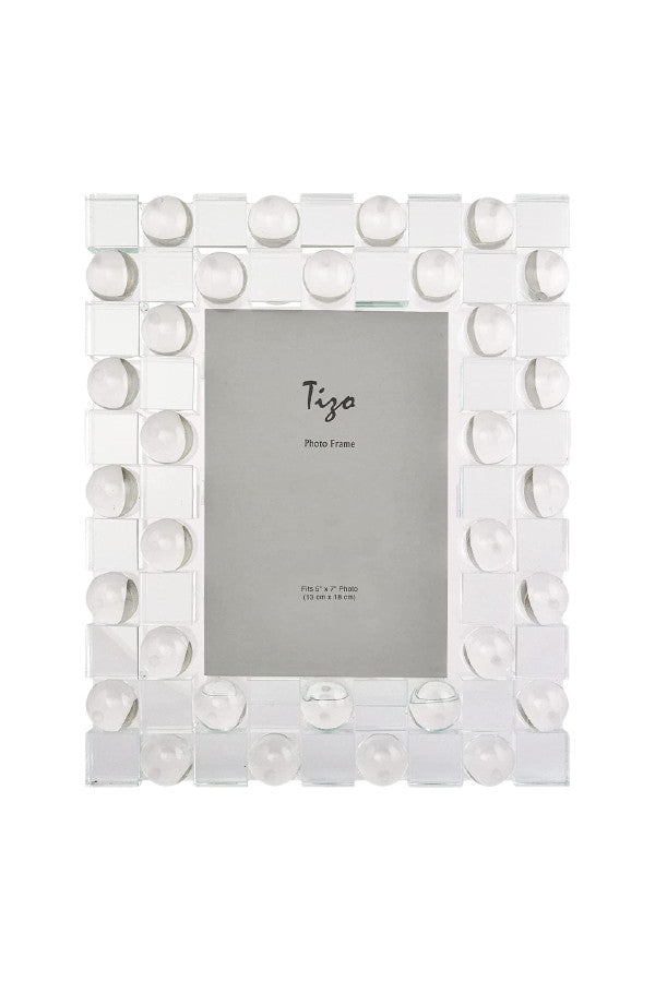 Tizo Crystal Block & Sphere Frame 5x7