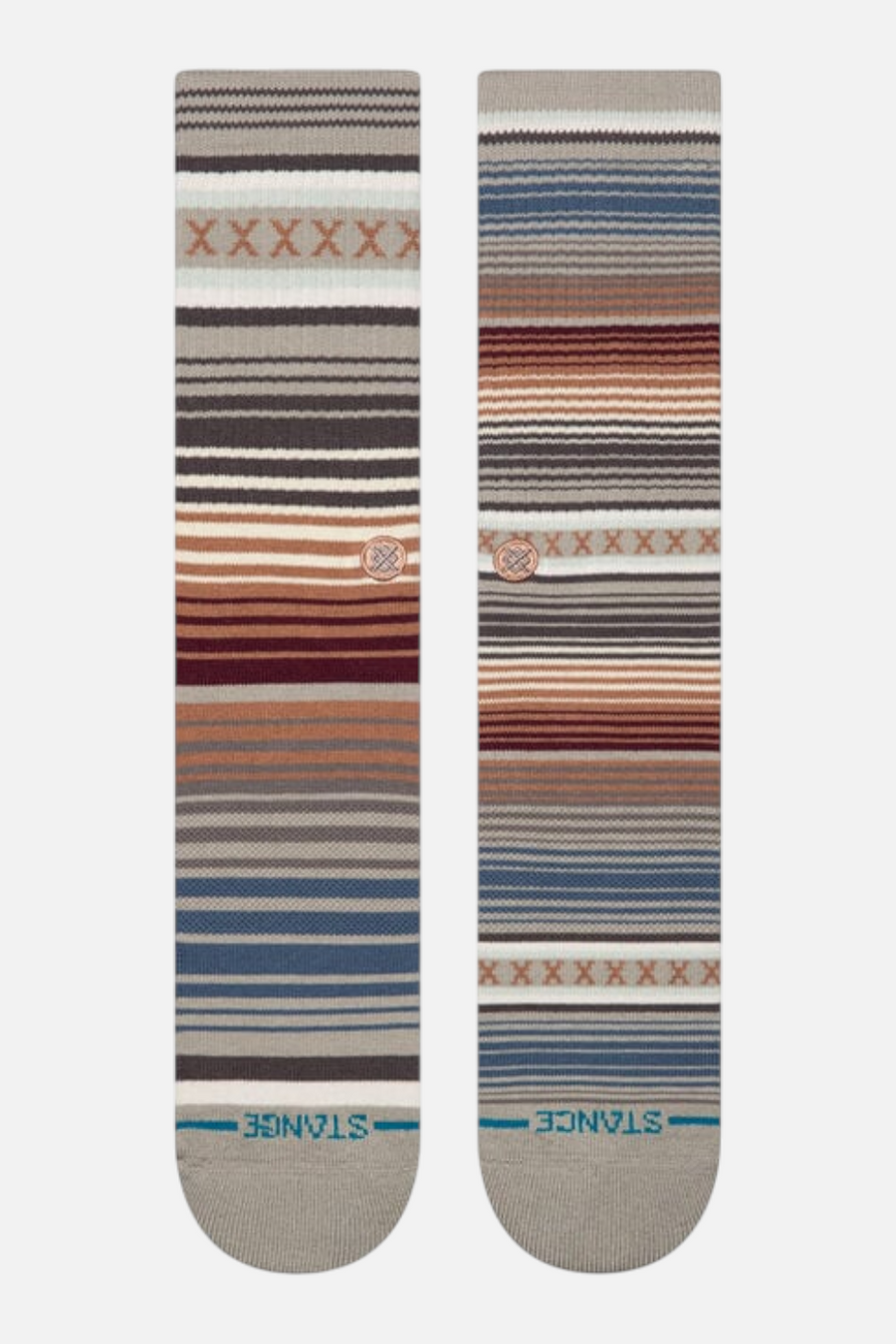 Stance Curren Crew Sock in Multi-Large