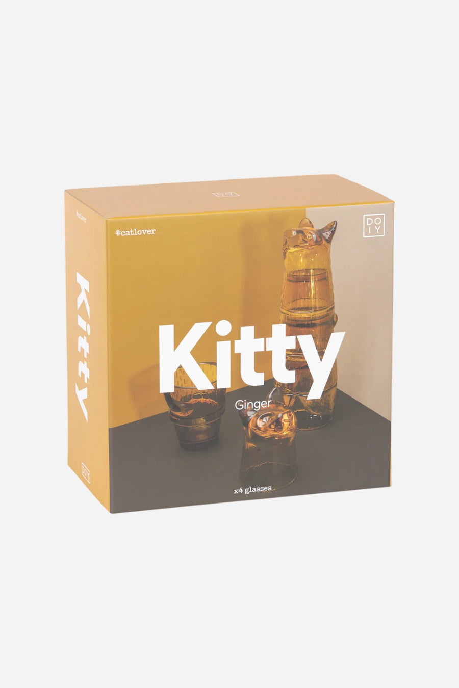 Kitty Stackable Ginger Glasses