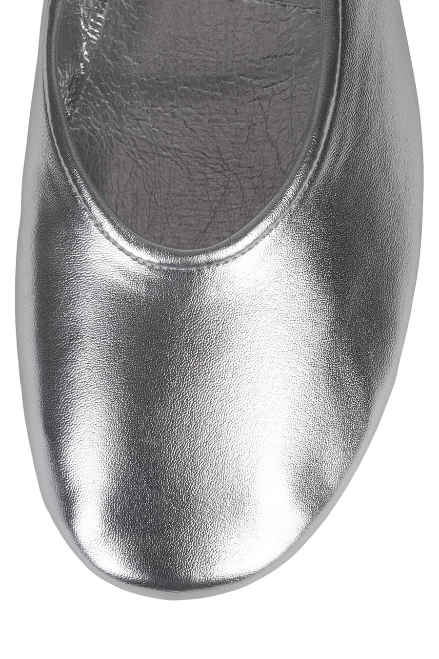 Jeffrey Campbell Dancerina Flat in Silver