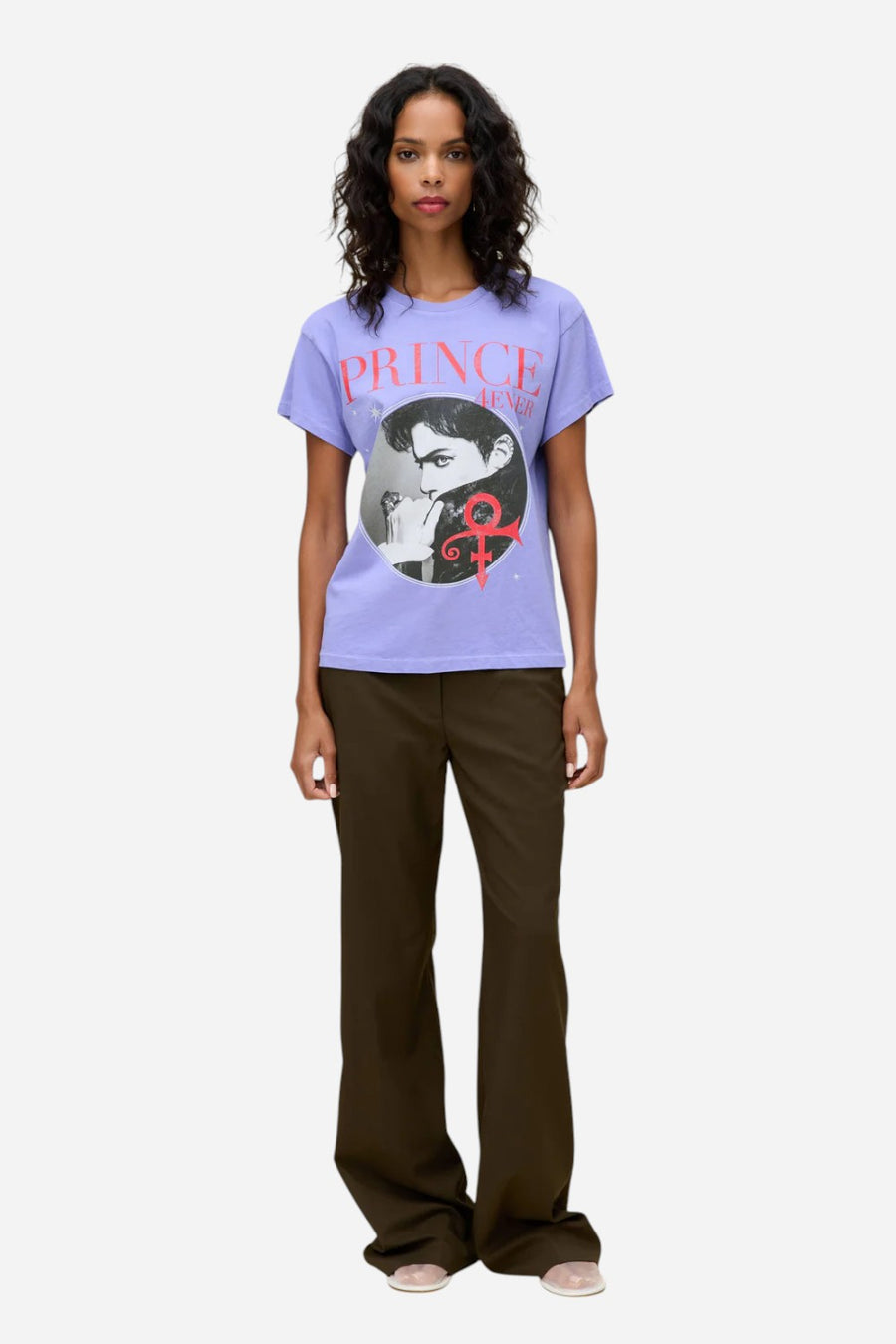 Daydreamer LA Prince 4Ever Tour Tee in Purple Mist