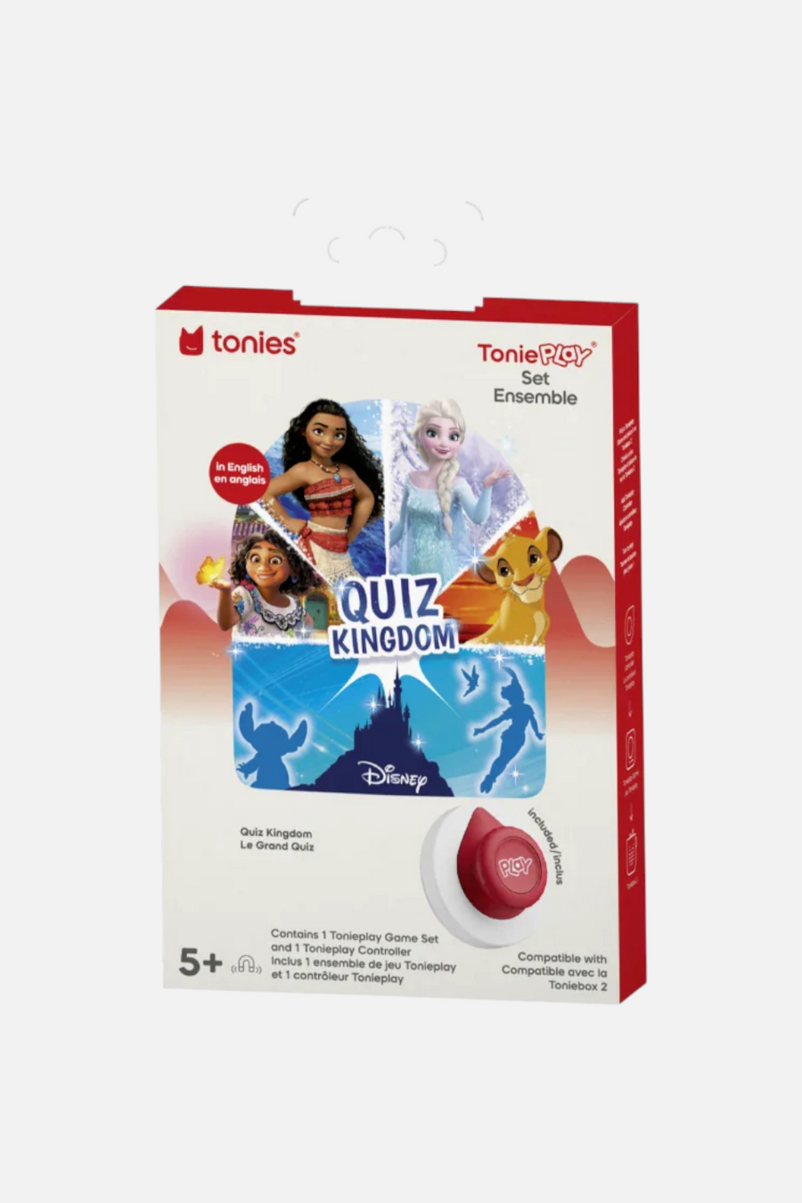 Tonies Disney Quiz Kingdom Tonieplay Controller + Game Set