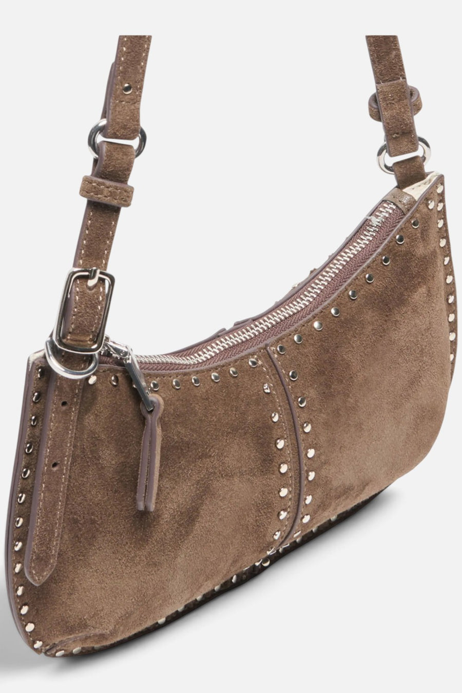 Dolce Vita Axelle Shoulder Handbag in Dark Taupe