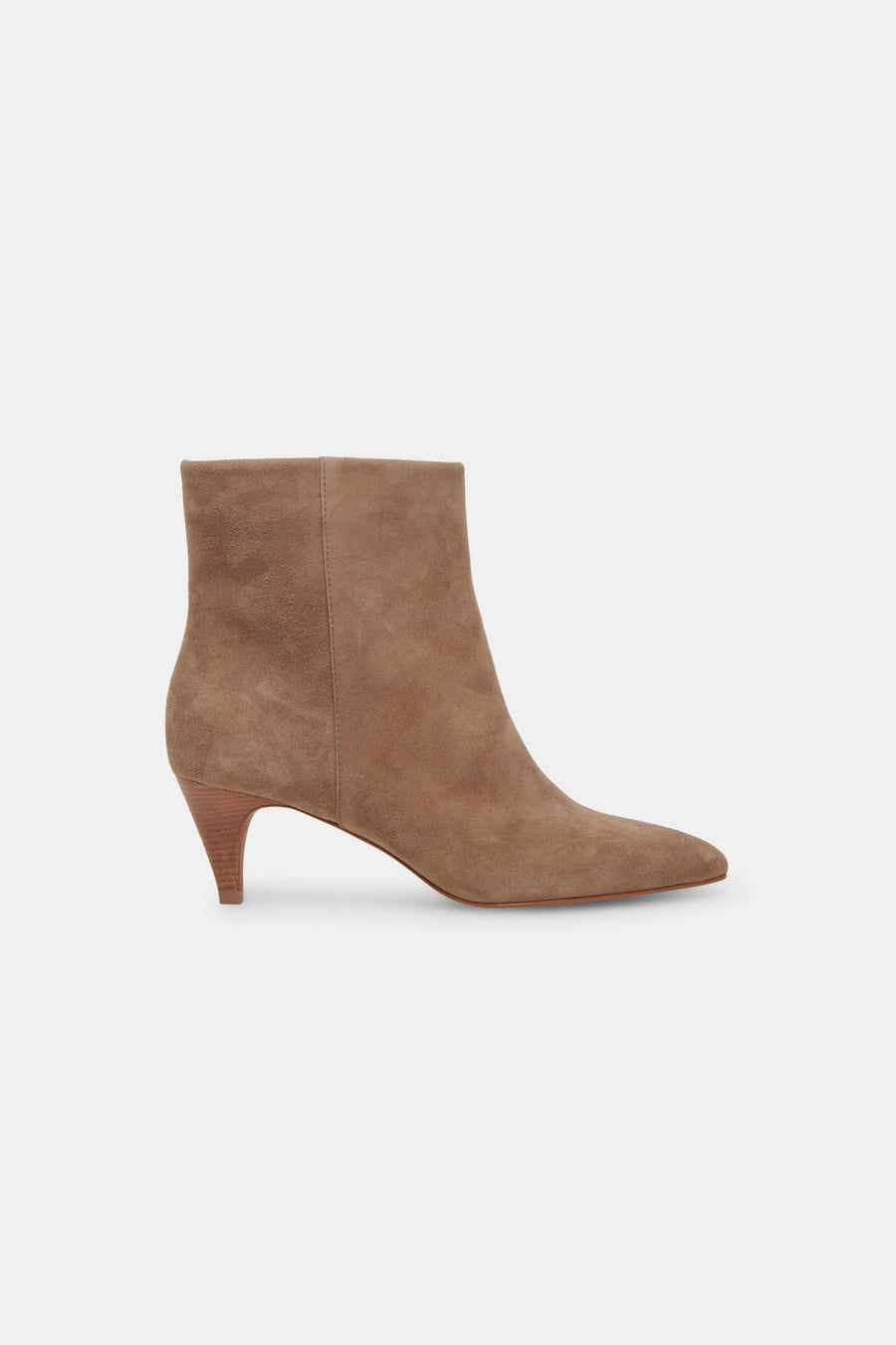 Dolce Vita Dee Booties in Truffle Suede