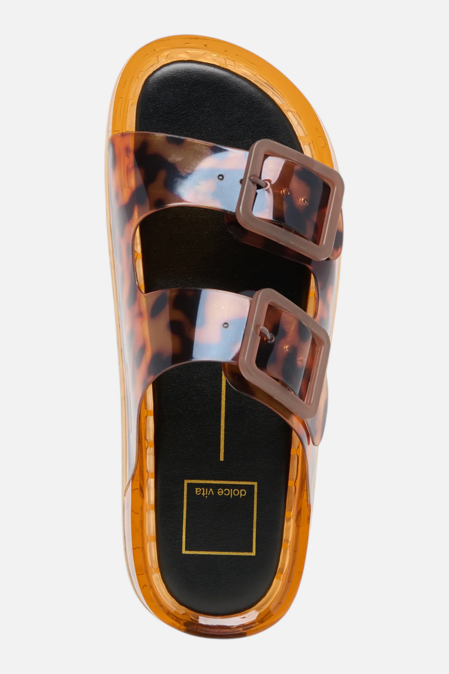 Dolce Vita Julio Sandal in Tortoise Vinyl