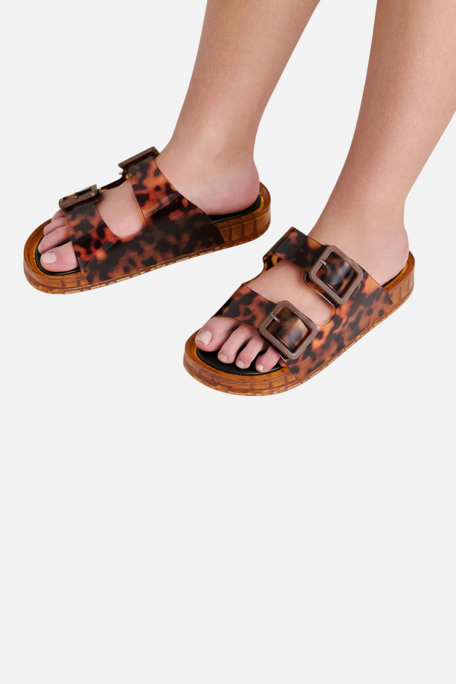 Dolce Vita Julio Sandal in Tortoise Vinyl