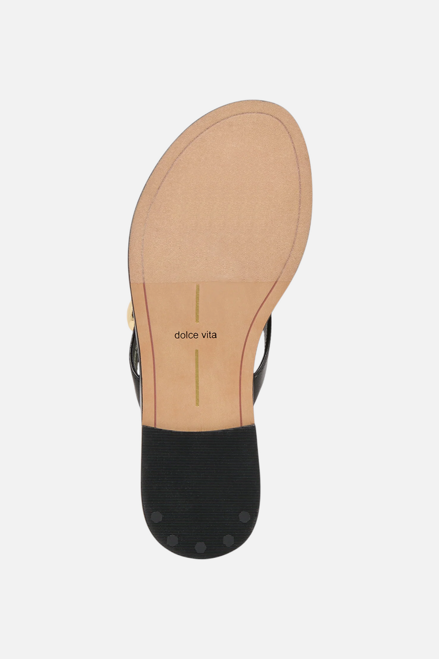 Dolce Vita Juny Sandal in Black Leather