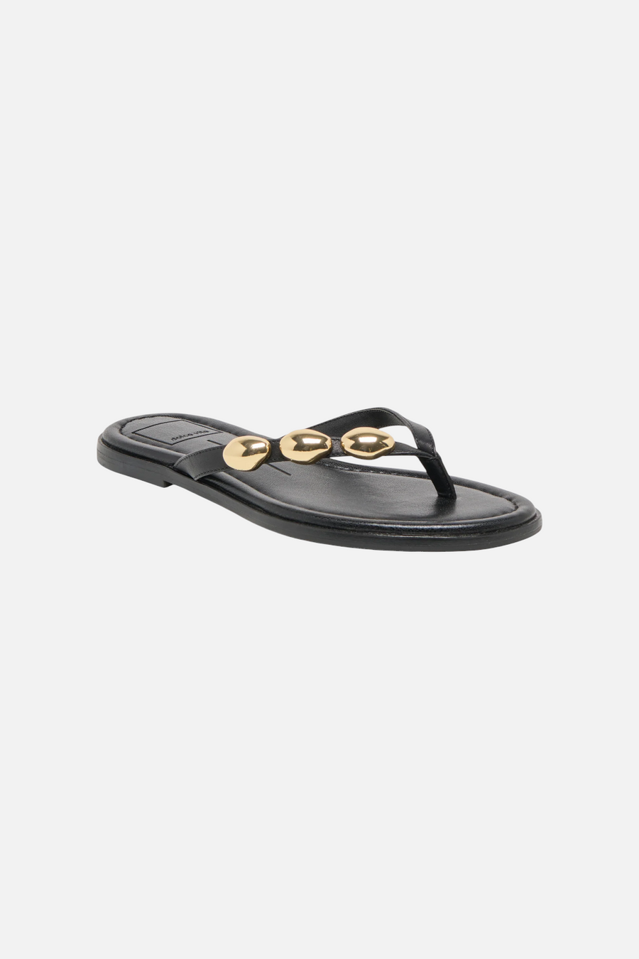 Dolce Vita Juny Sandal in Black Leather