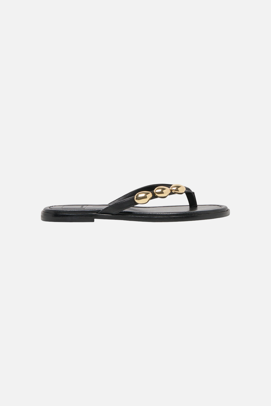 Dolce Vita Juny Sandal in Black Leather