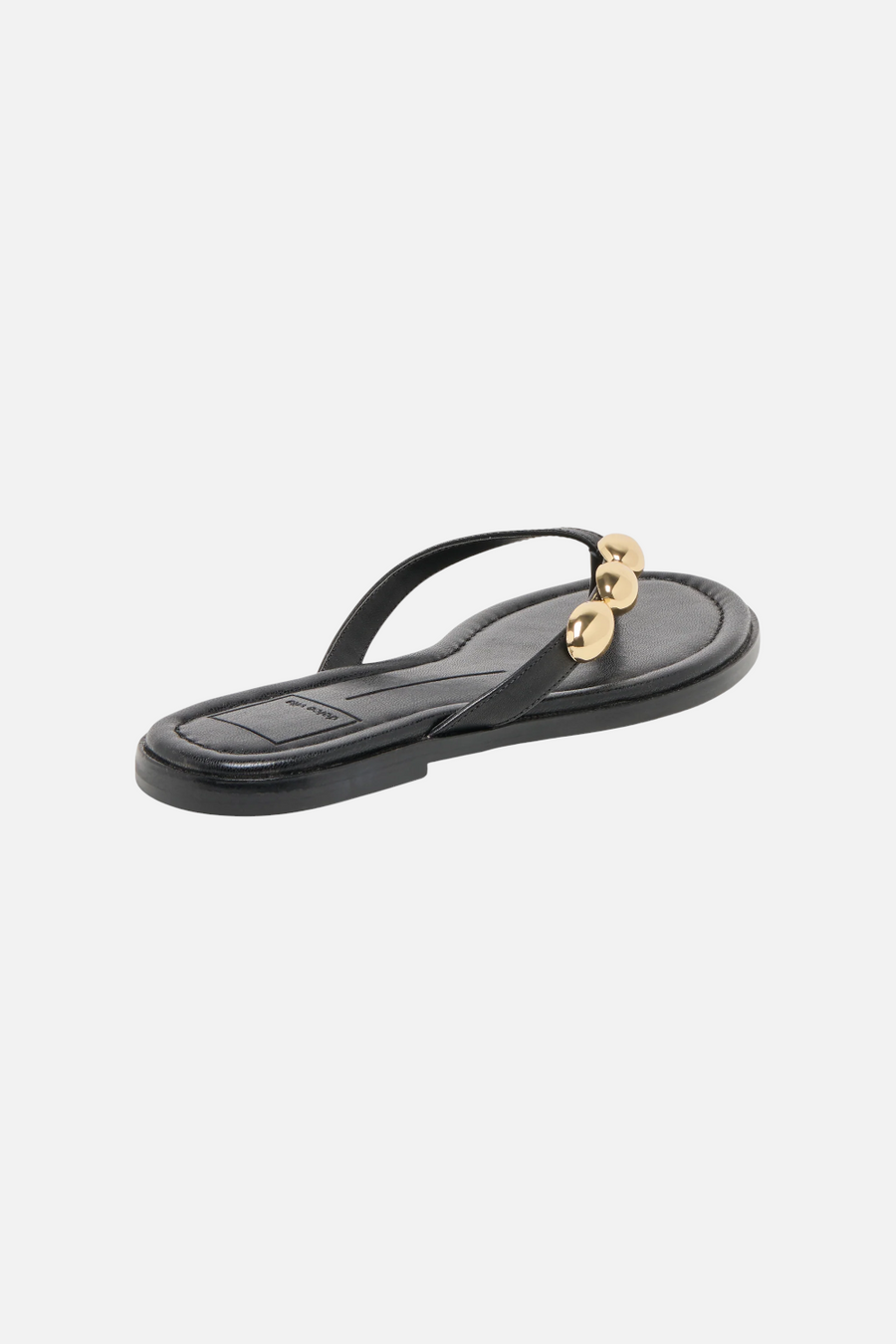 Dolce Vita Juny Sandal in Black Leather