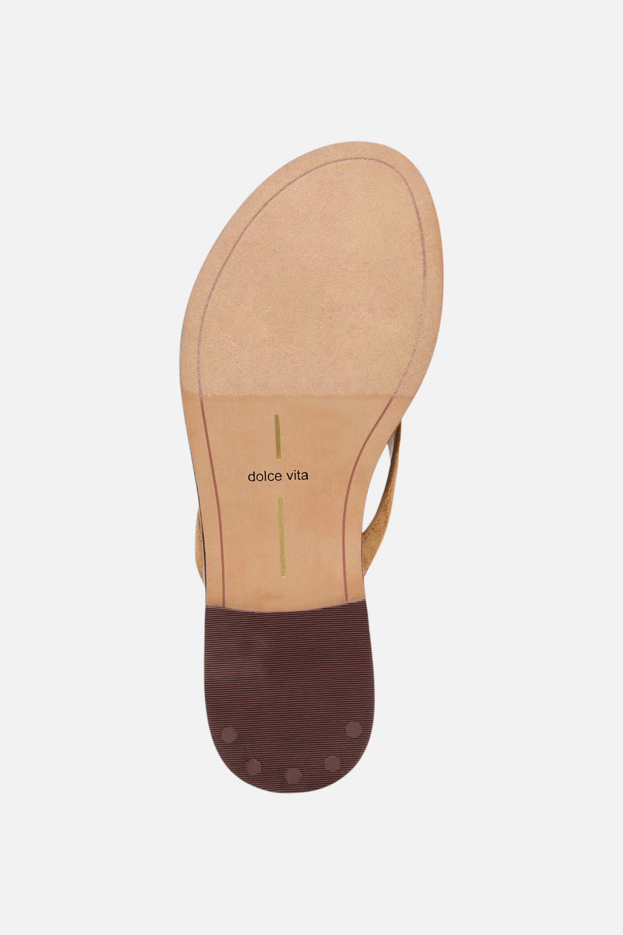 Dolce Vita Juny Sandal in Teak Suede