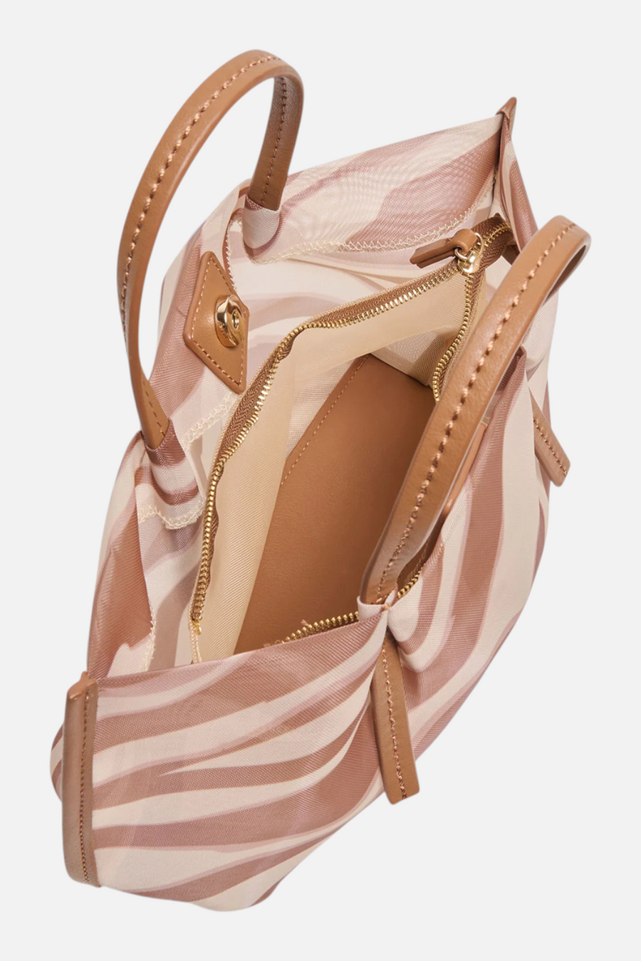 Dolce Vita Selene Handbag in Zebra Mesh