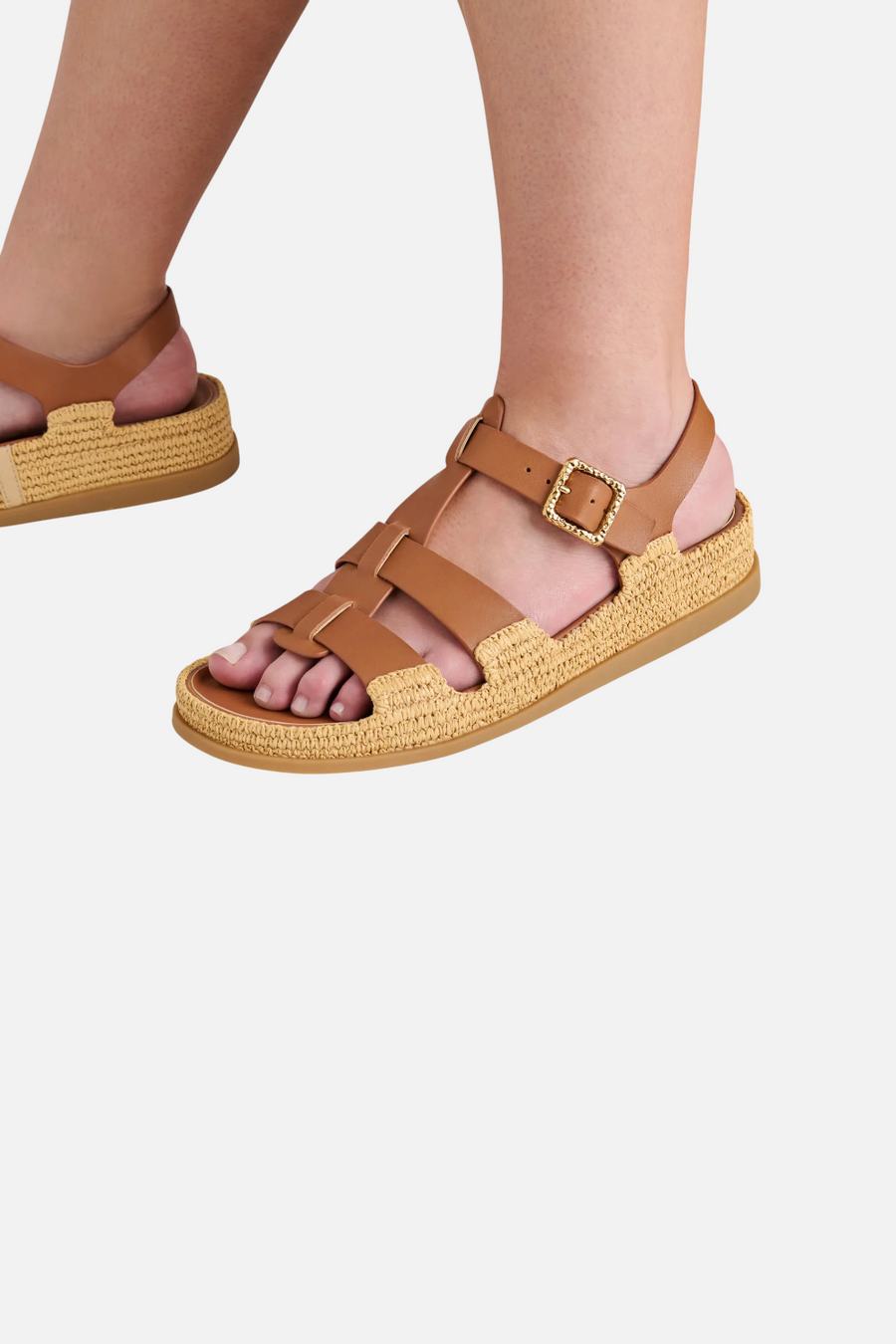Dolce Vita Shenna Sandal in Saddle Leather