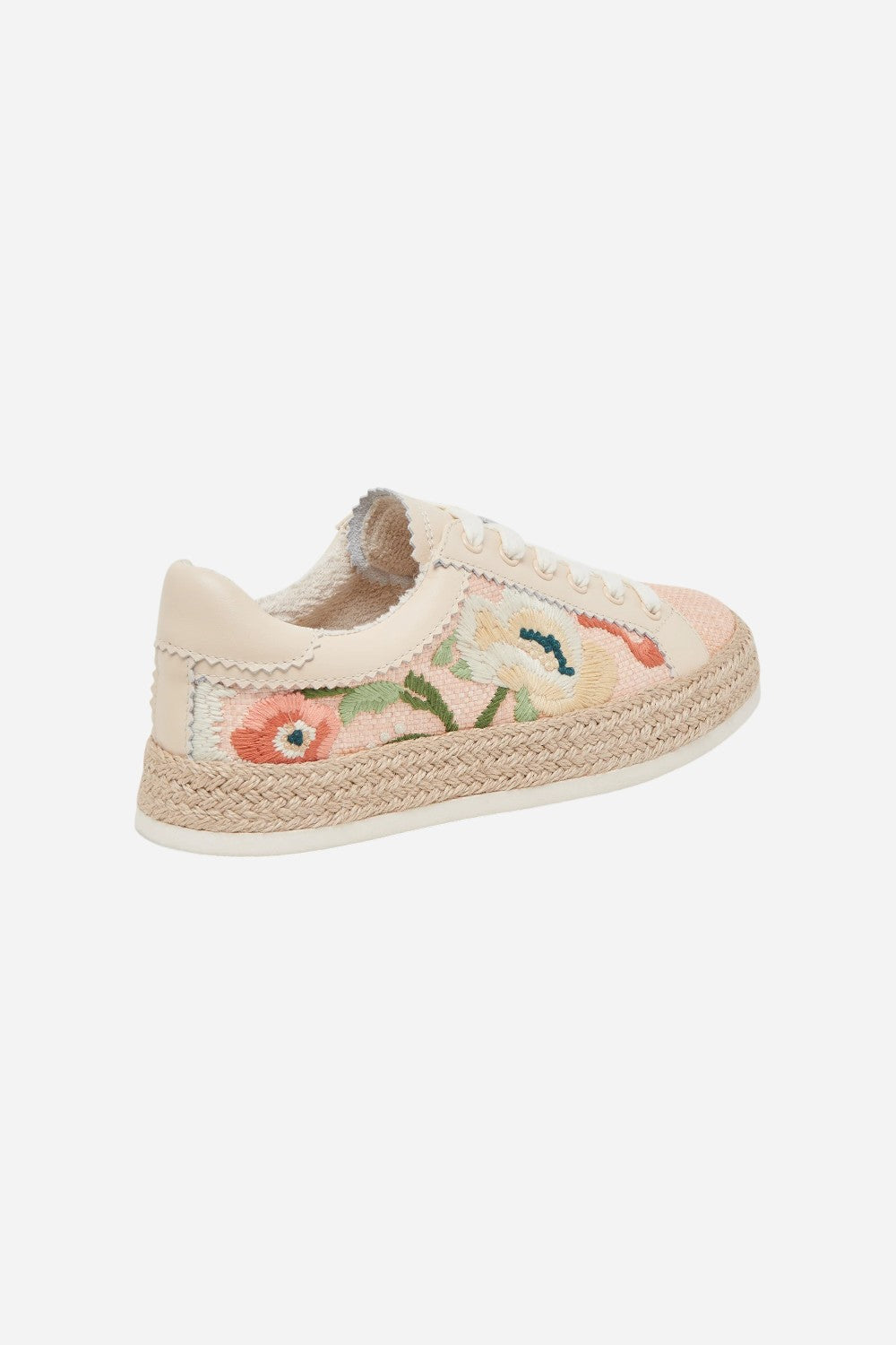 Dolce Vita Azalia Sneakers in Pink Floral Raffia – CHROME