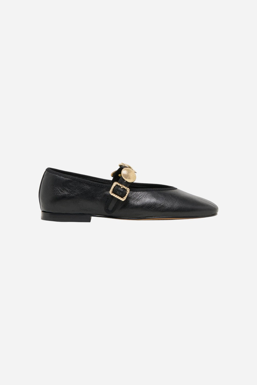 Dolce Vita Relan Ballet Flats Black Leather