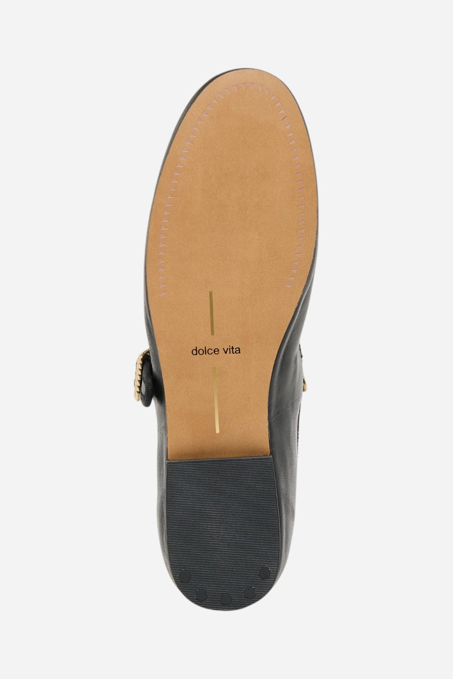Dolce Vita Relan Ballet Flats Black Leather