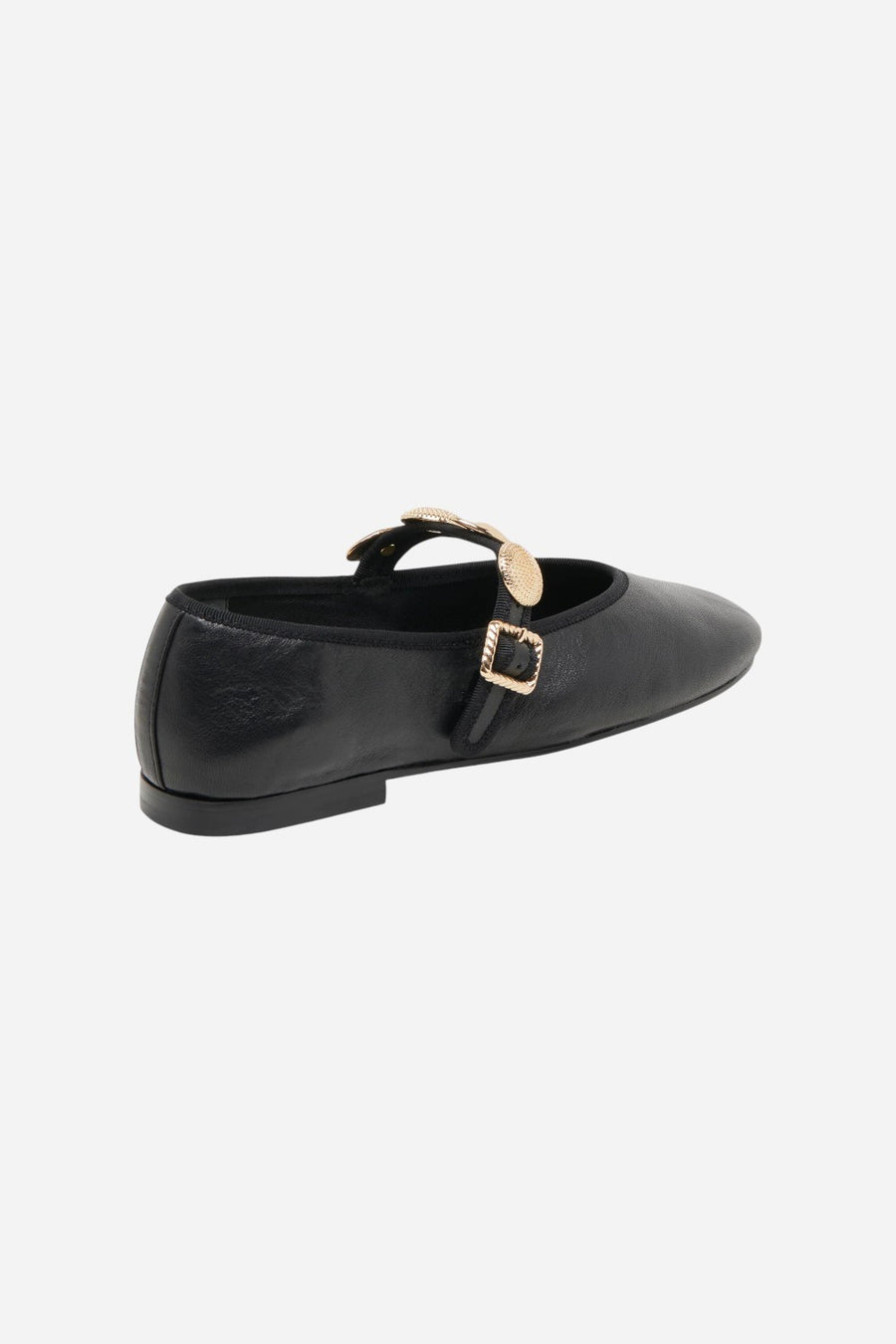 Dolce Vita Relan Ballet Flats Black Leather