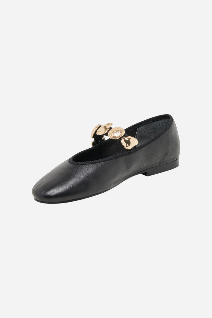 Dolce Vita Relan Ballet Flats Black Leather