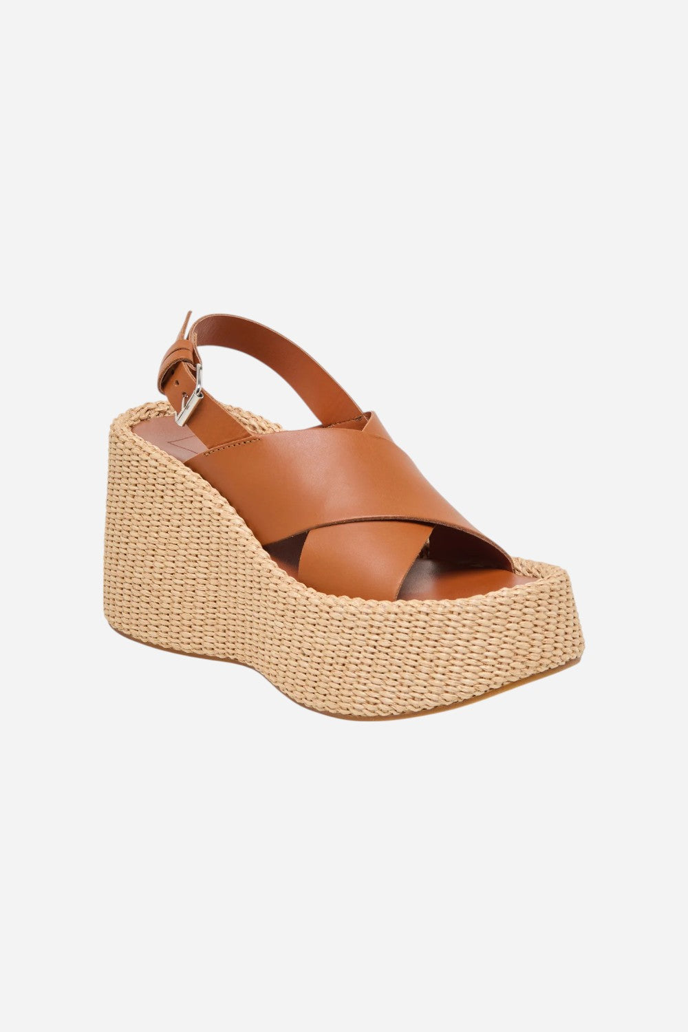 Dolce Vita Skylar Wedges Brown Leather – CHROME
