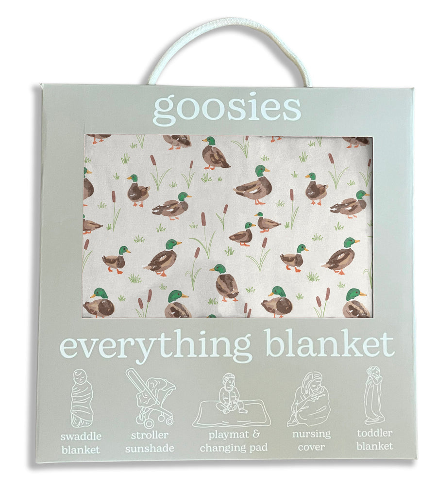 Goosies Everything Blanket in Mallard Drake