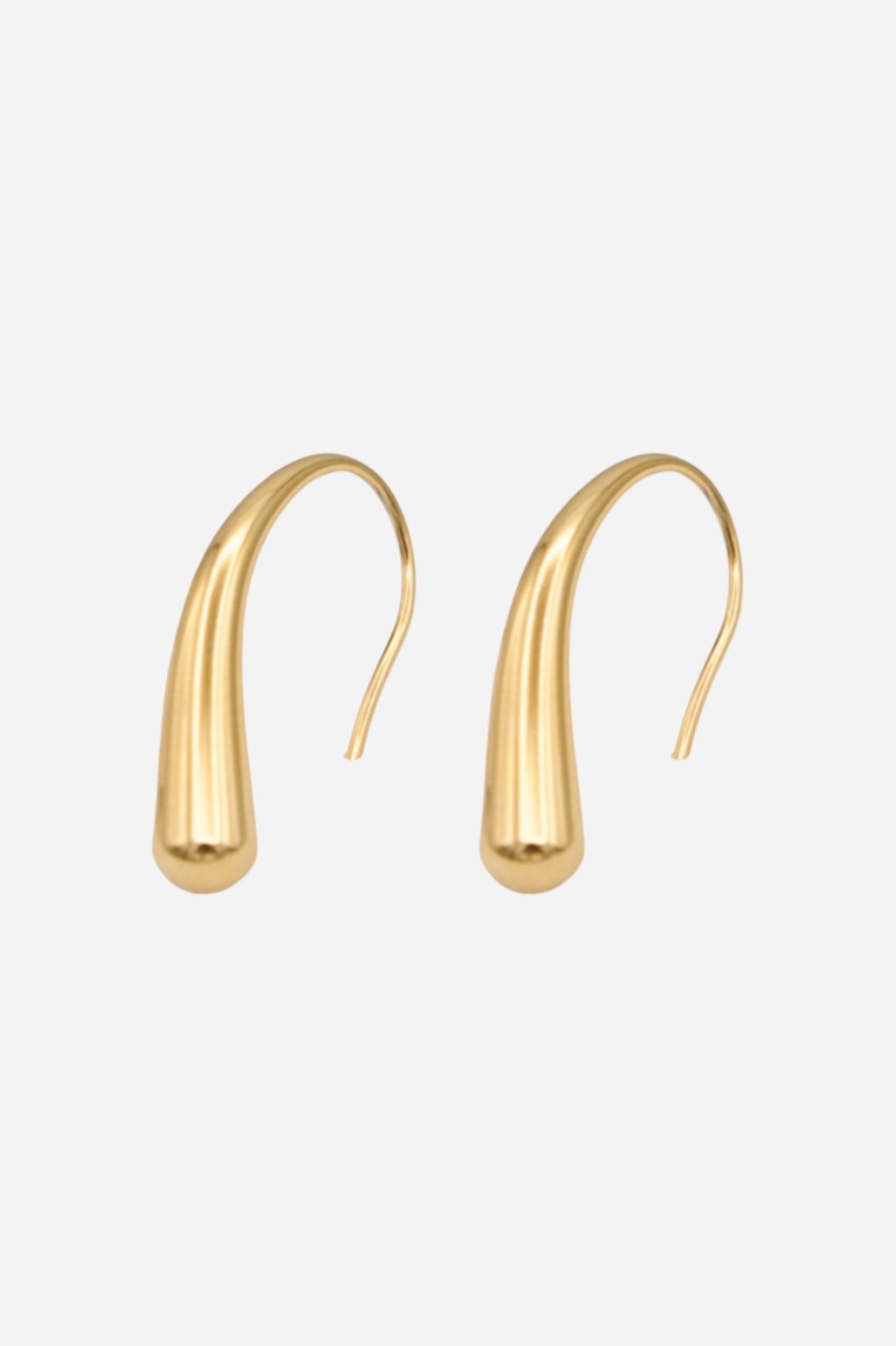 Farrah B Splash Earrings Gold