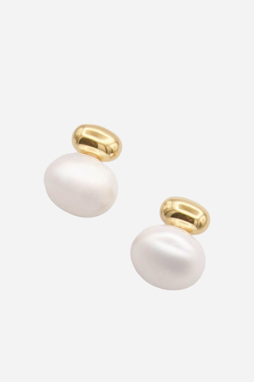 Farrah B Manhattan Earrings in Gold