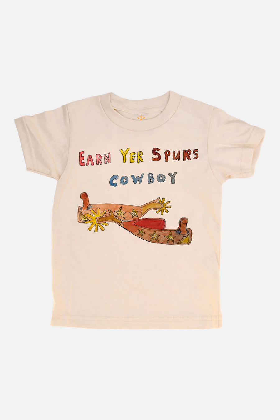 Orange Heat Earn Your Spurs Kids Tee