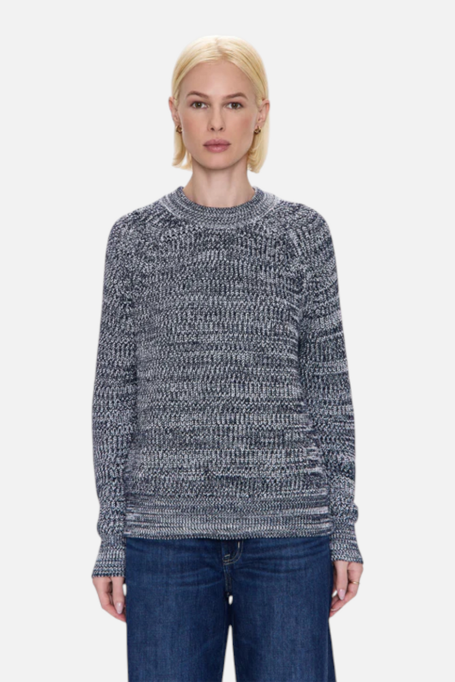 Pistola Women's Edie Sweater in Navy Marl