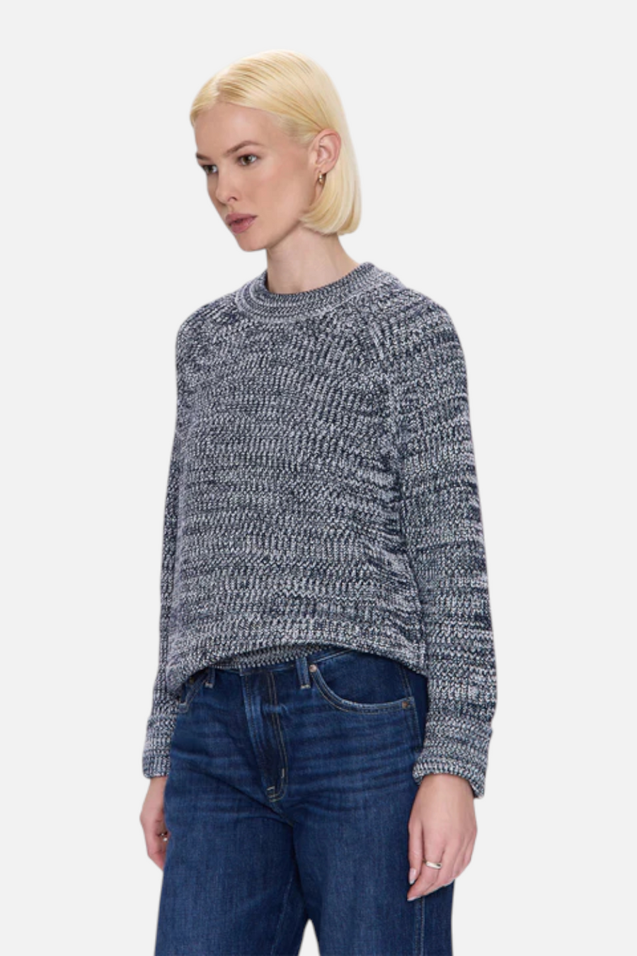 Pistola Women's Edie Sweater in Navy Marl