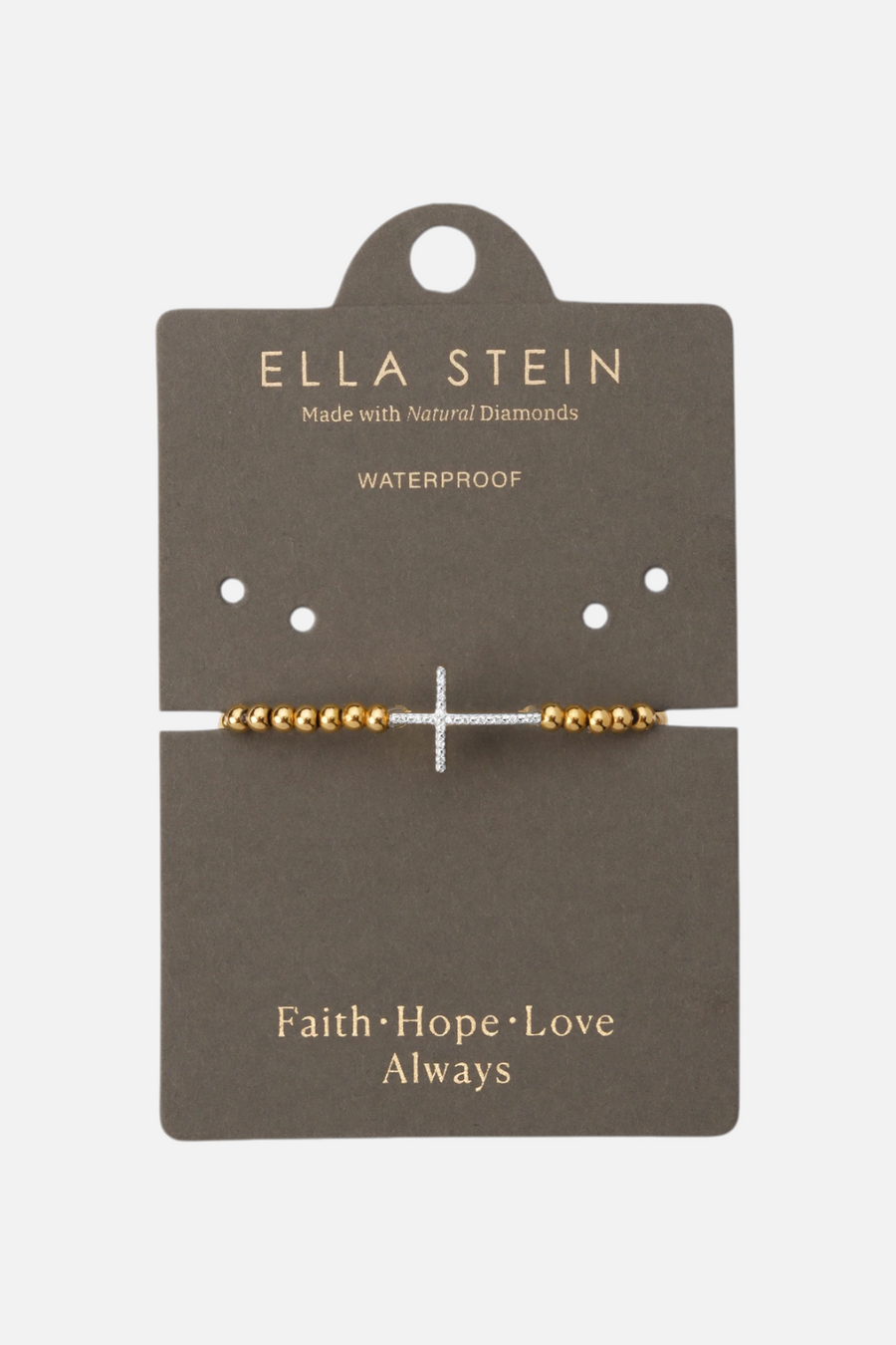 Ella Stein Gold Believe Beaded Bracelet