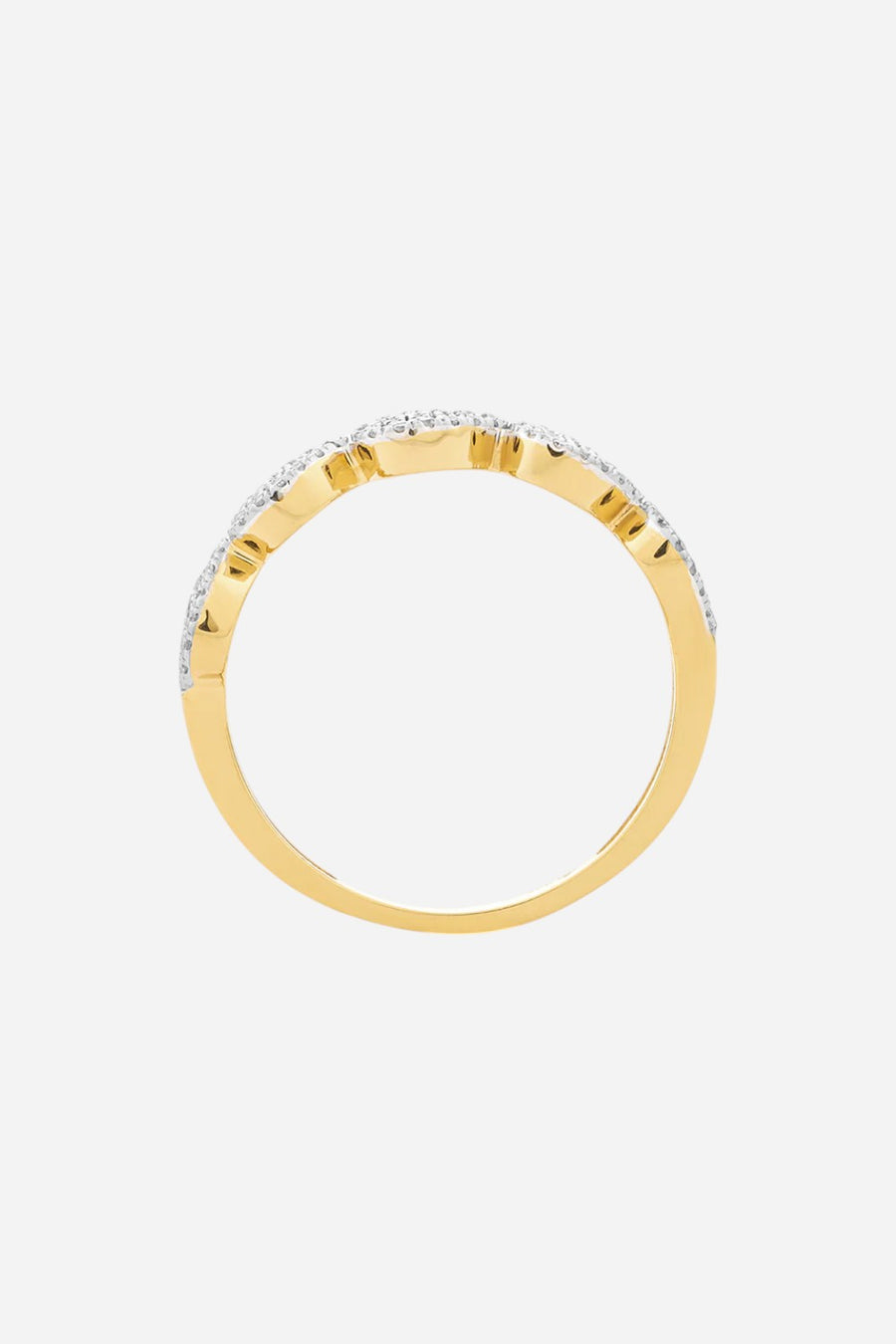 Ella Stein Droplets Stackable Ring in 14k Gold