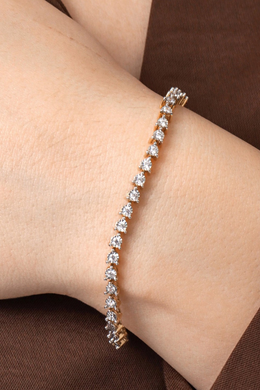 Ella Stein Lab-Grown 0.40 Ct Tennis Bracelet