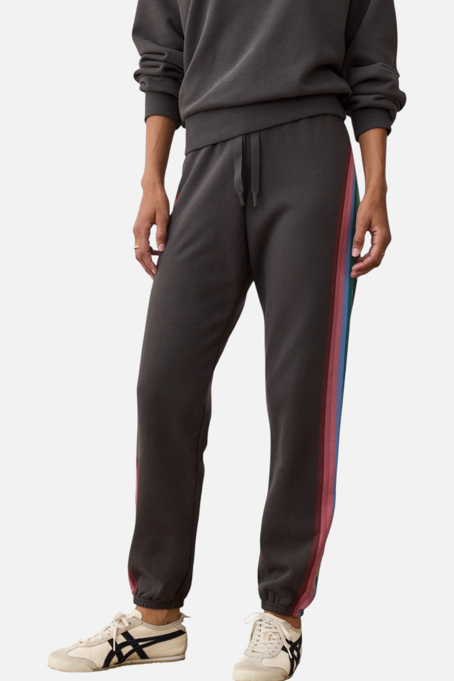 Women's Marine Layer Cloud 9 Fleece Sweatpant in Faded Black