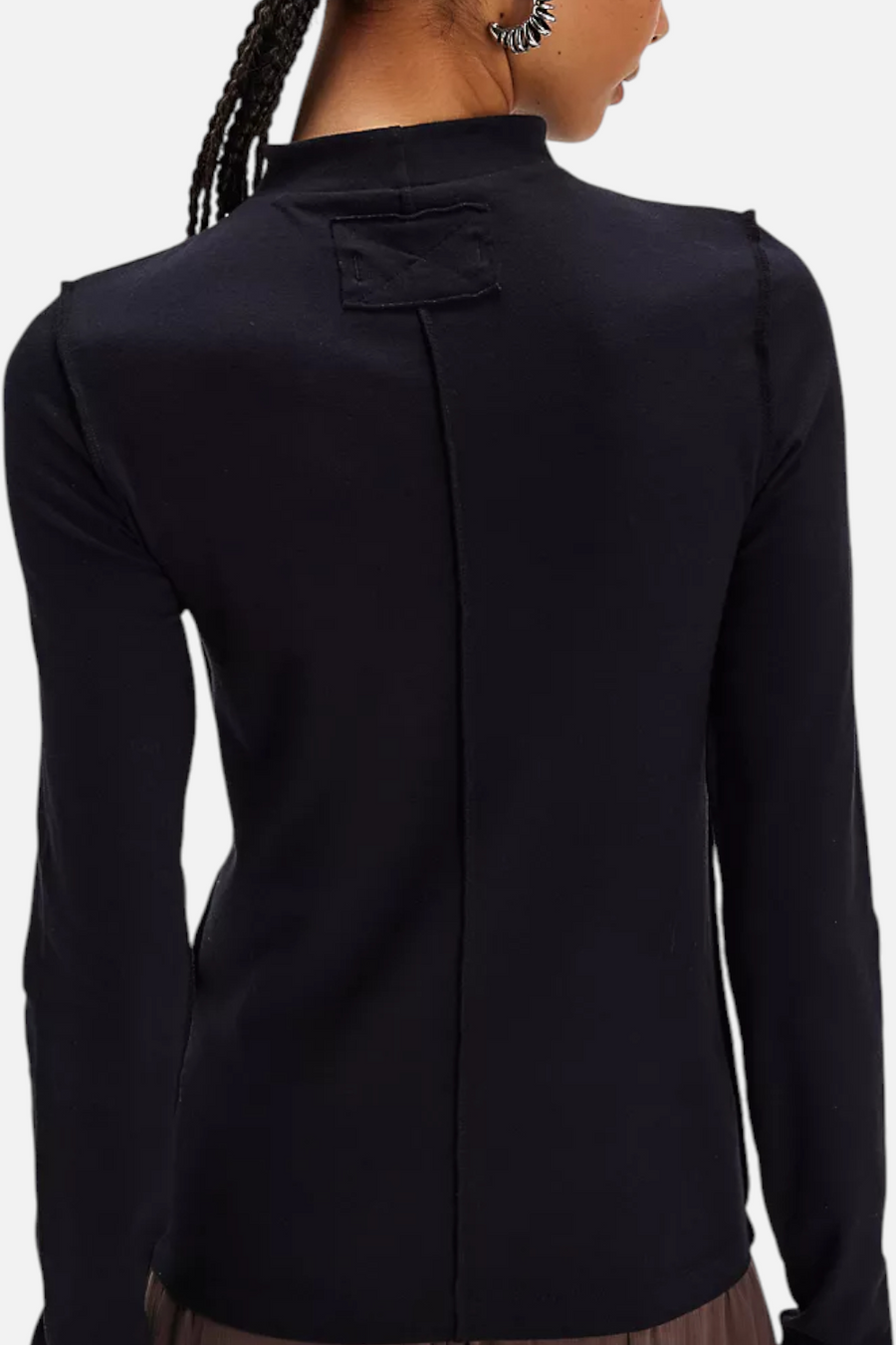Free People Women's We the Free Kenzie Long Sleeve in Black