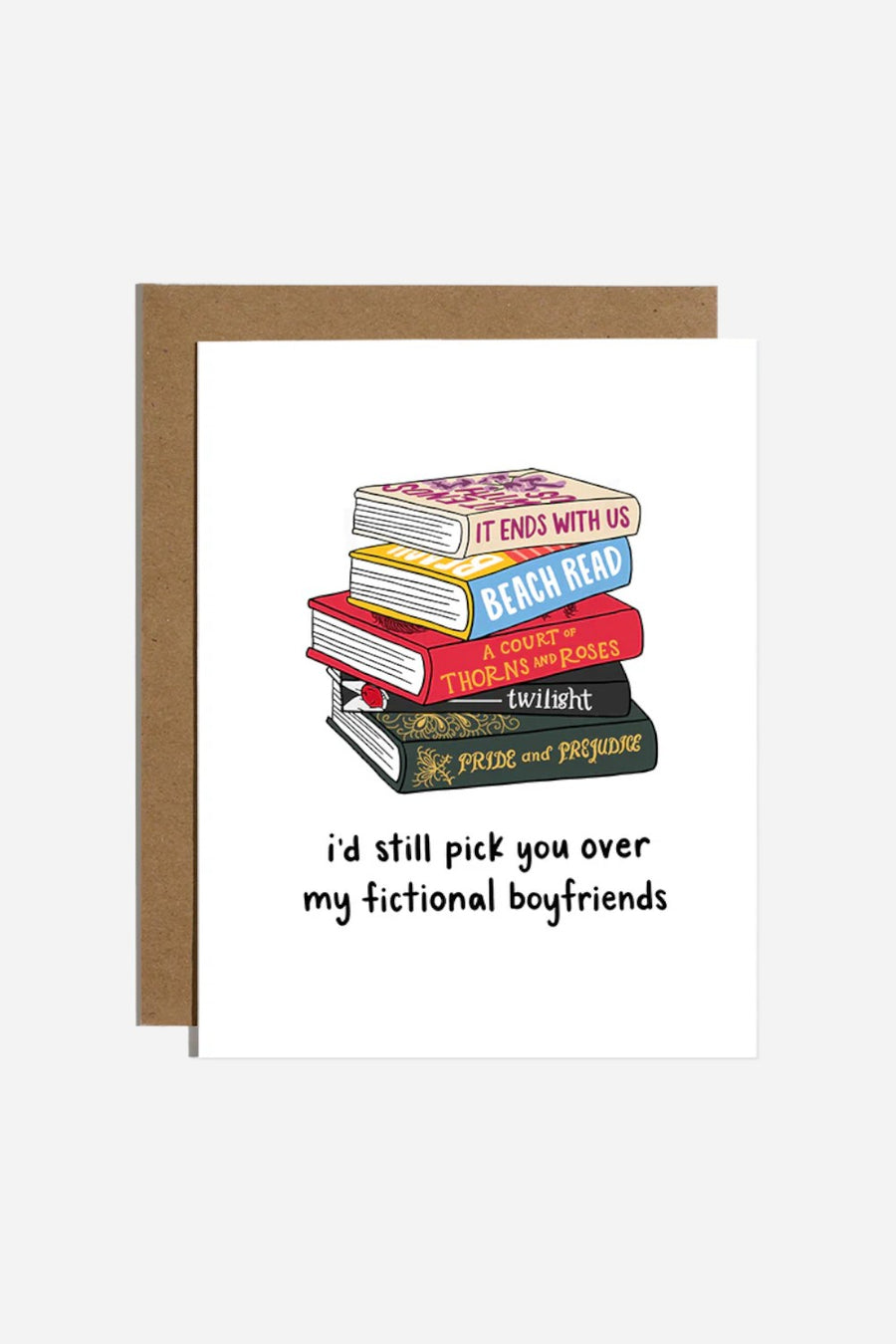 Brittany Paige Fictional Boyfriends Love Card