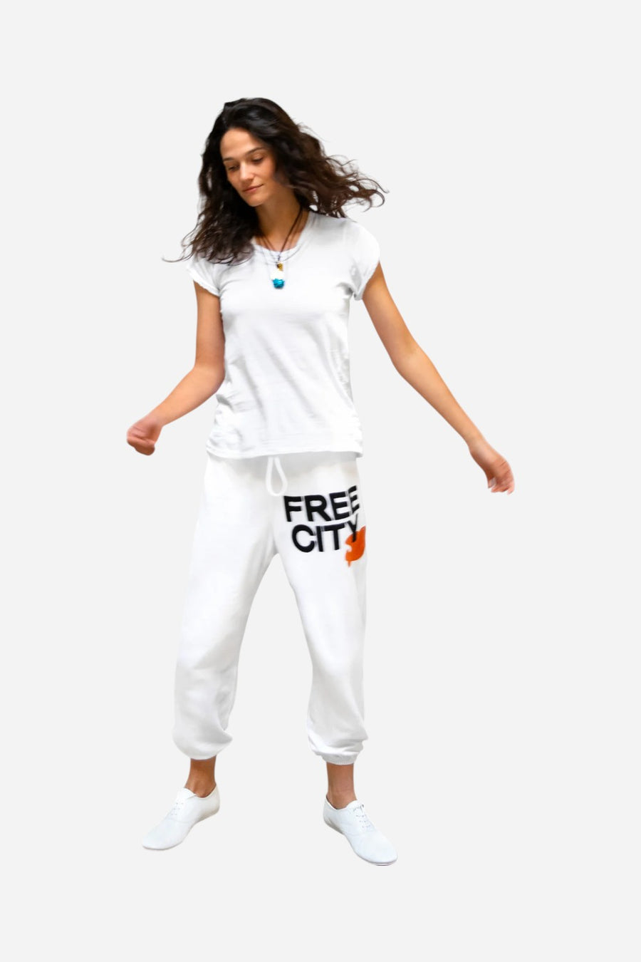 FREECITY Sweatpant - Chalk Orange