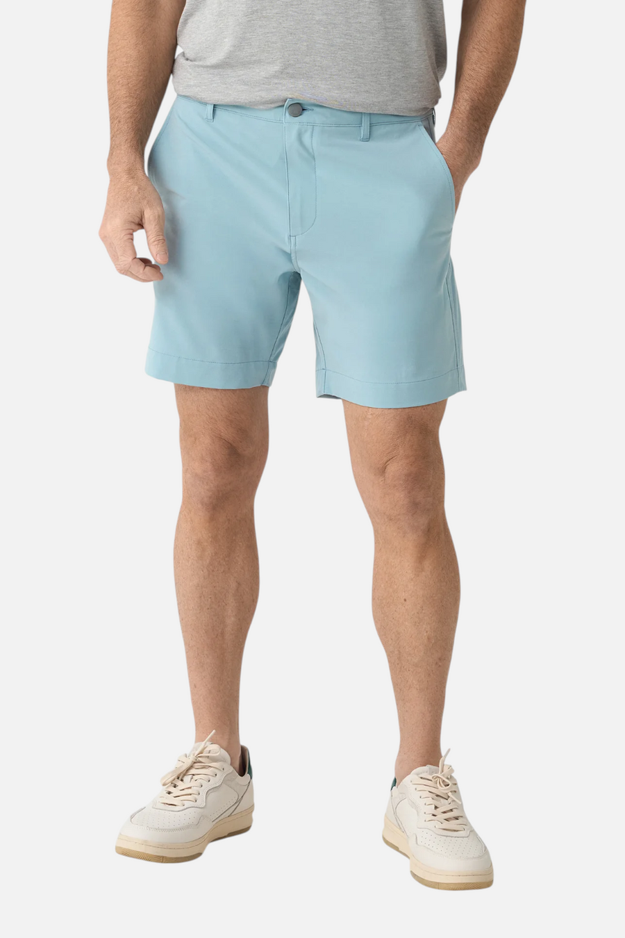 Faherty All Day Short 7" in Patina Pool