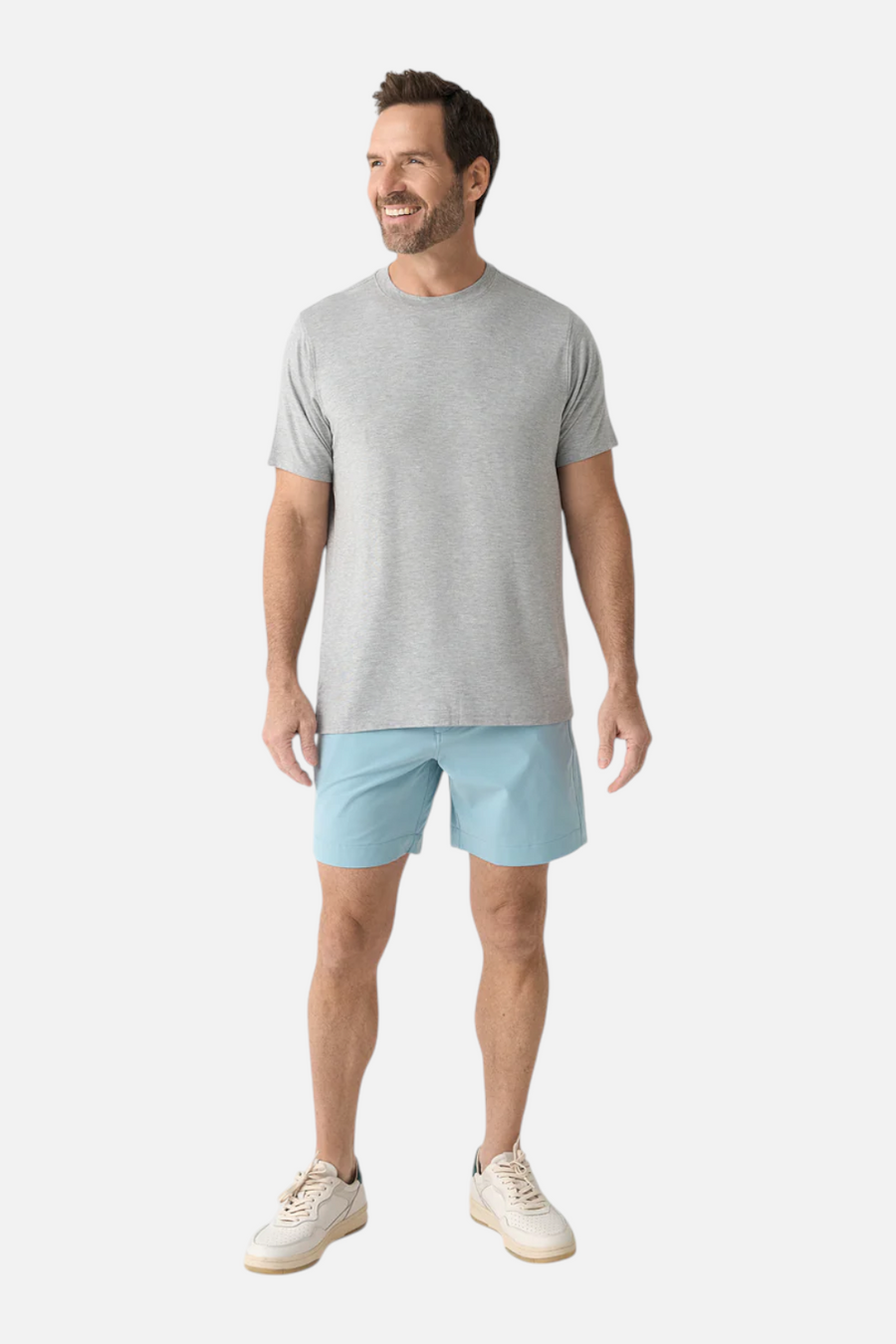 Faherty All Day Short 7" in Patina Pool
