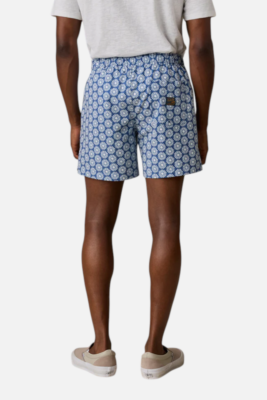 Faherty All Day Swim Trunk in Blue Cream Suns