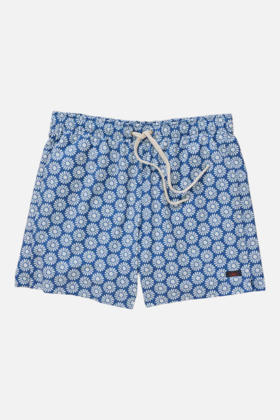 Faherty All Day Swim Trunk in Blue Cream Suns