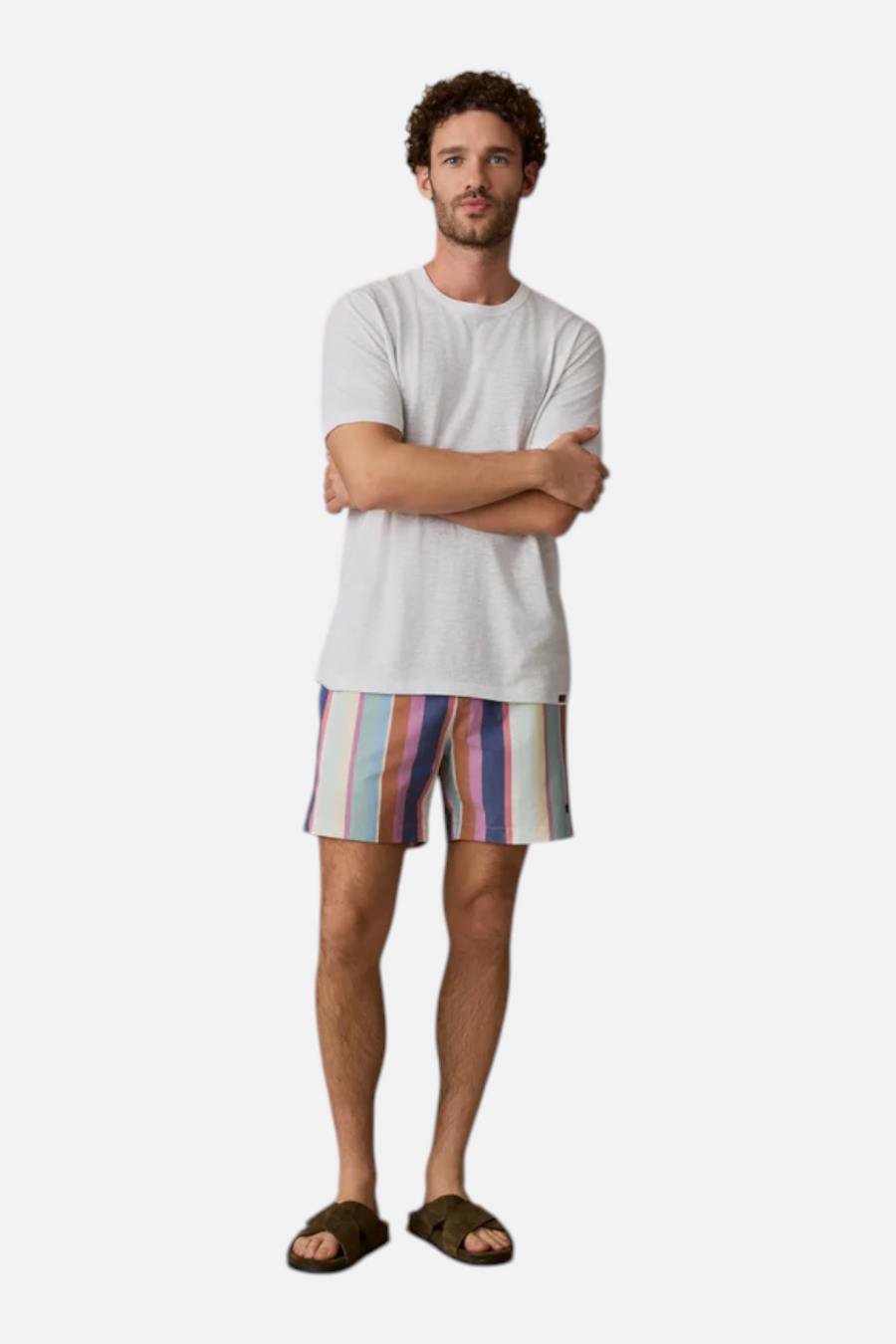 Faherty All Day Swim Trunk 6" in Summer Skies