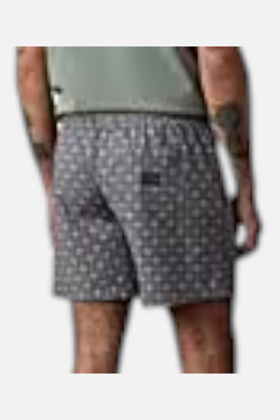 Faherty All Day 6" Inseam Swim Trunks in Golden Lotus Tile